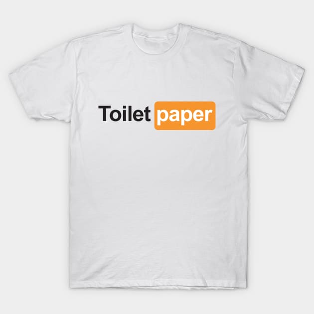 Private Toilet Paper T-Shirt by designsenpai